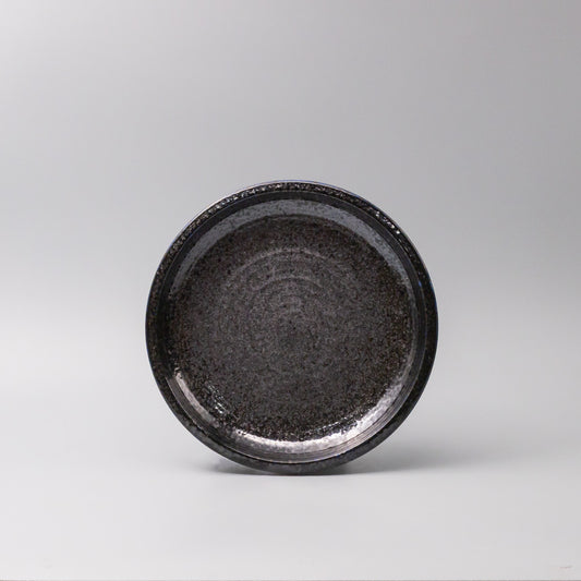 Midnight Pearl Thick Edge Dinner Plate 25cm