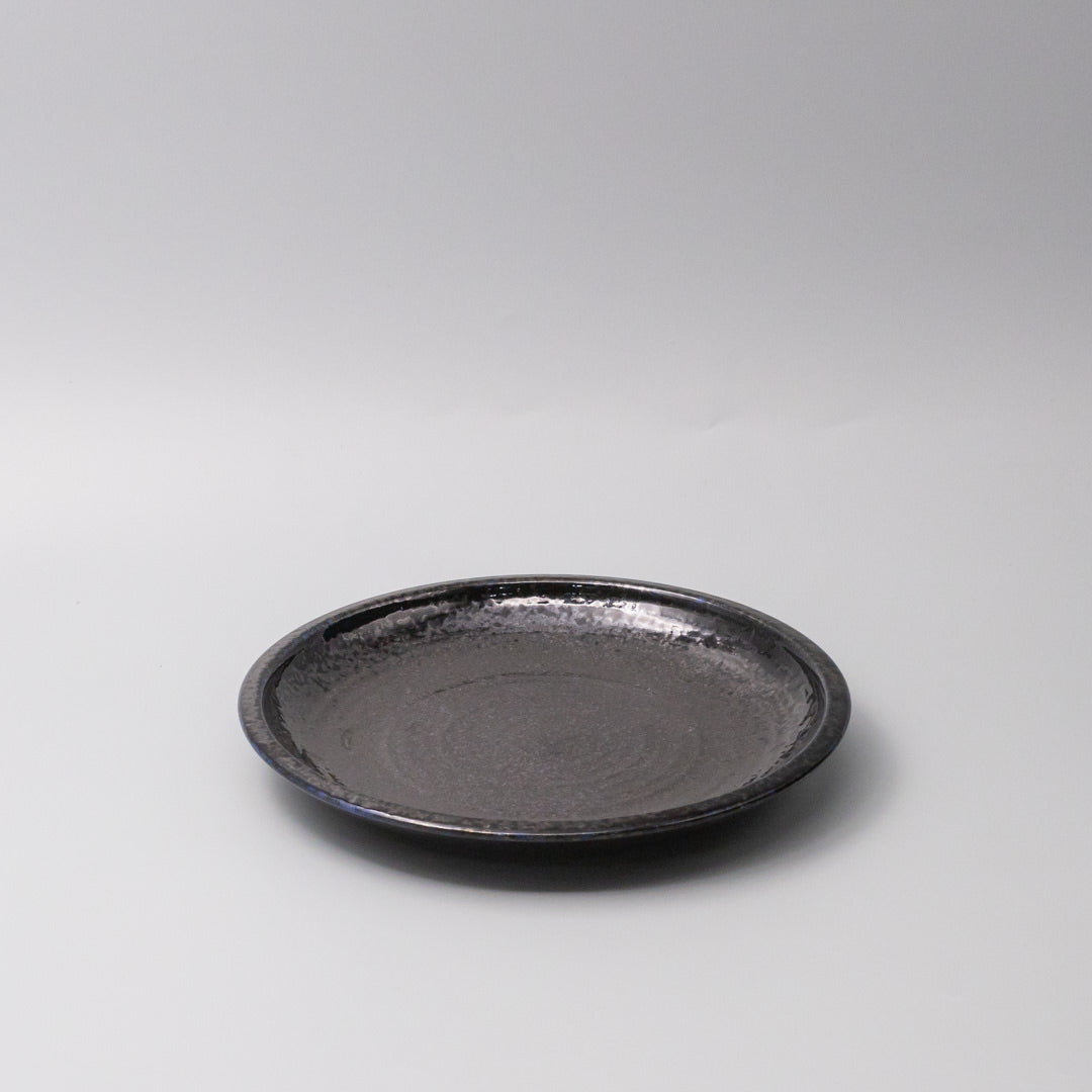 Midnight Pearl Thick Edge Dinner Plate 25cm