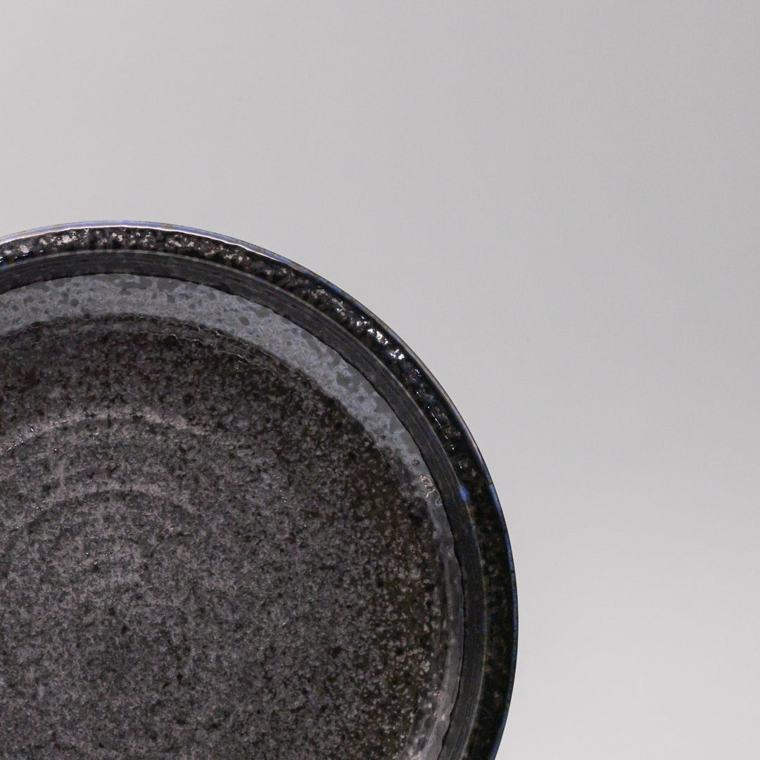 Midnight Pearl Thick Edge Dinner Plate 25cm
