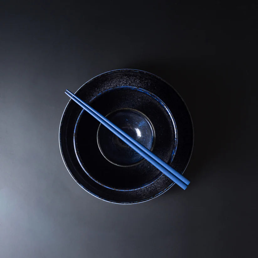 Midnight Pearl Thick Edge Dinner Plate 25cm