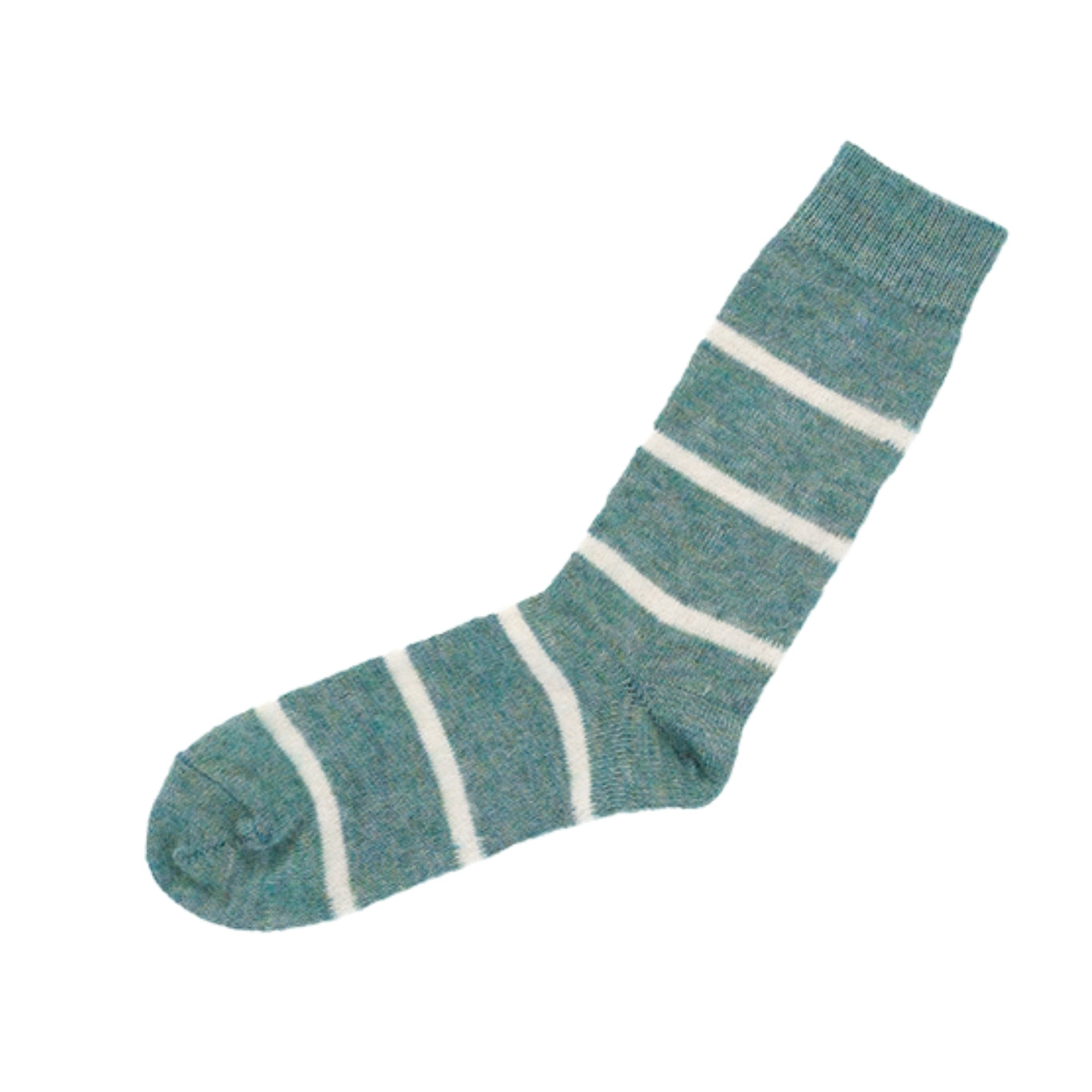 Mohair Wool Border Socks - Trail Road