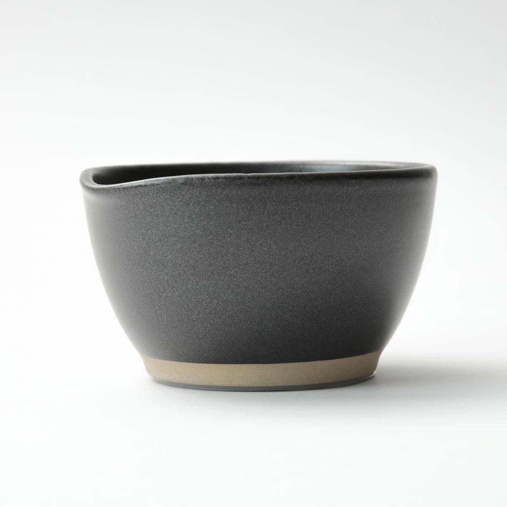 Motoshige Japanese Suribachi Black Mortar & Pestle Set 11cm