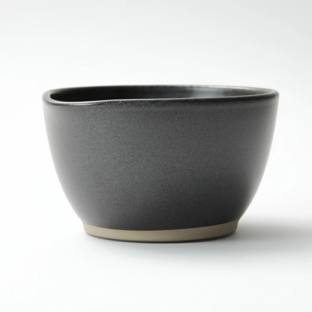 Motoshige Japanese Suribachi Black Mortar & Pestle Set 14.5cm