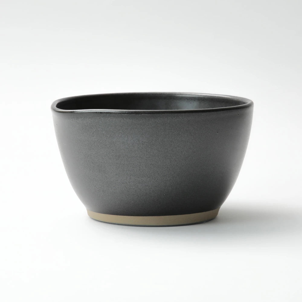 Motoshige Japanese Suribachi Black Mortar & Pestle Set 18cm