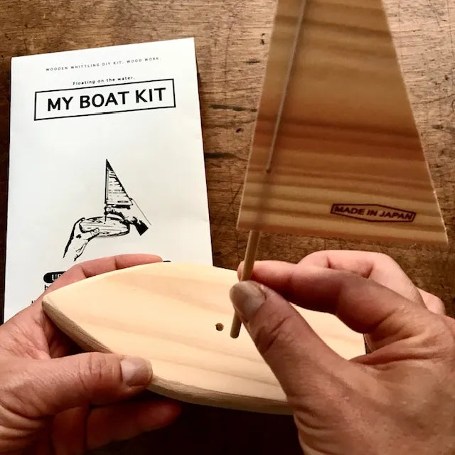 My Boat Whittling DIY Kit Set