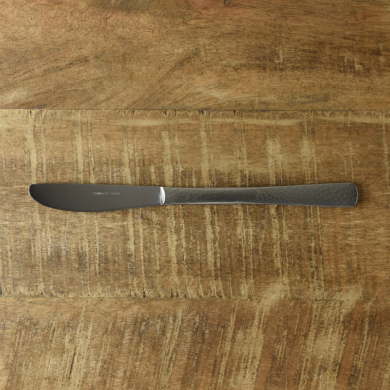 Nagomi Hammered Finish Dessert Knife 21.5cm
