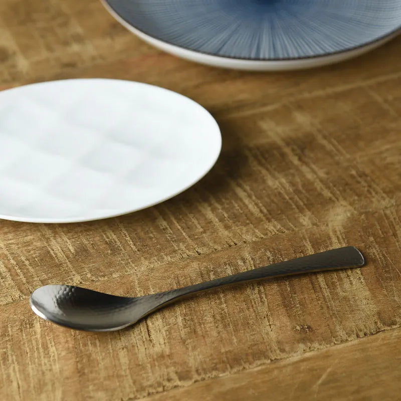 Nagomi Hammered Finish Large Spoon 18cm