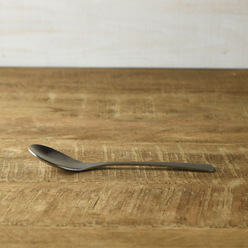 Nagomi Hammered Finish Large Spoon 18cm