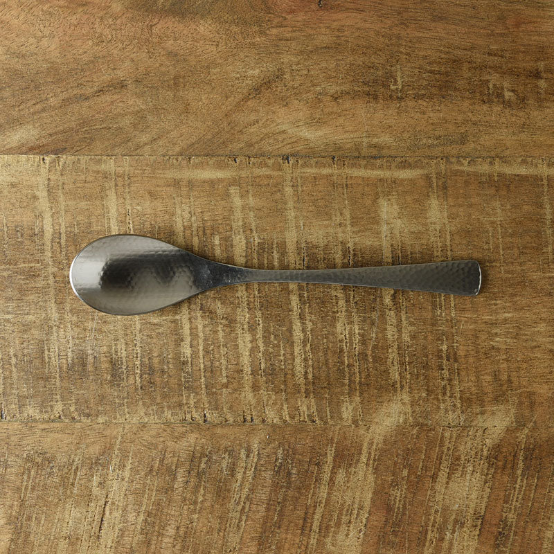 Nagomi Hammered Finish Large Spoon 18cm