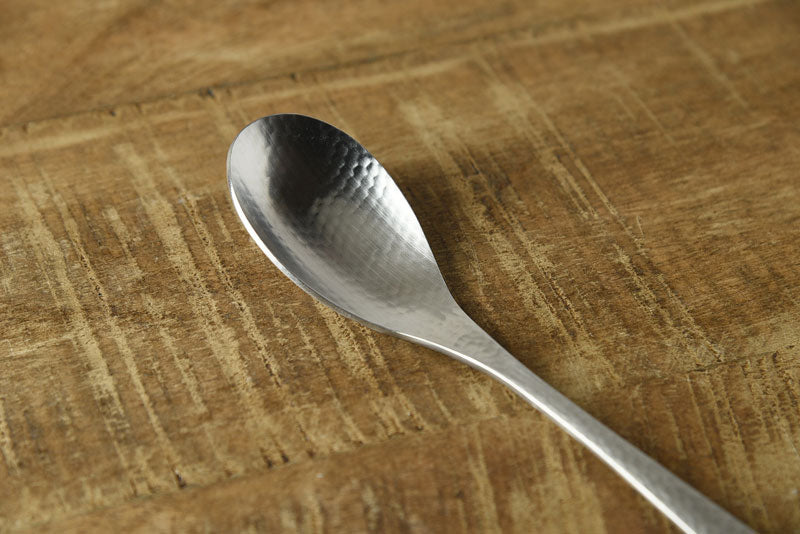 Nagomi Hammered Finish Large Spoon 18cm