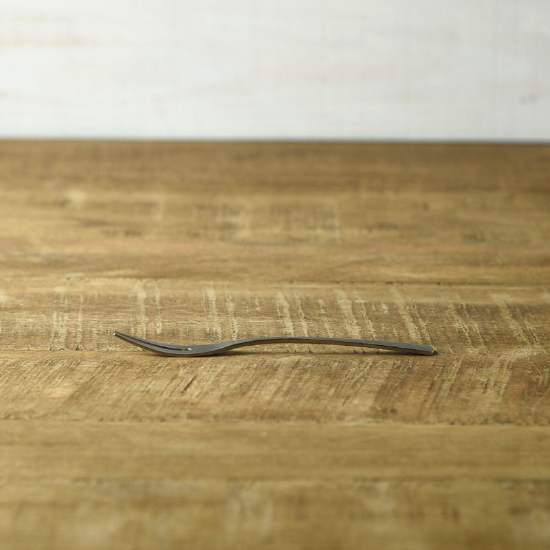 Nagomi Hammered Finish Japanese Dessert Fork 12.5cm