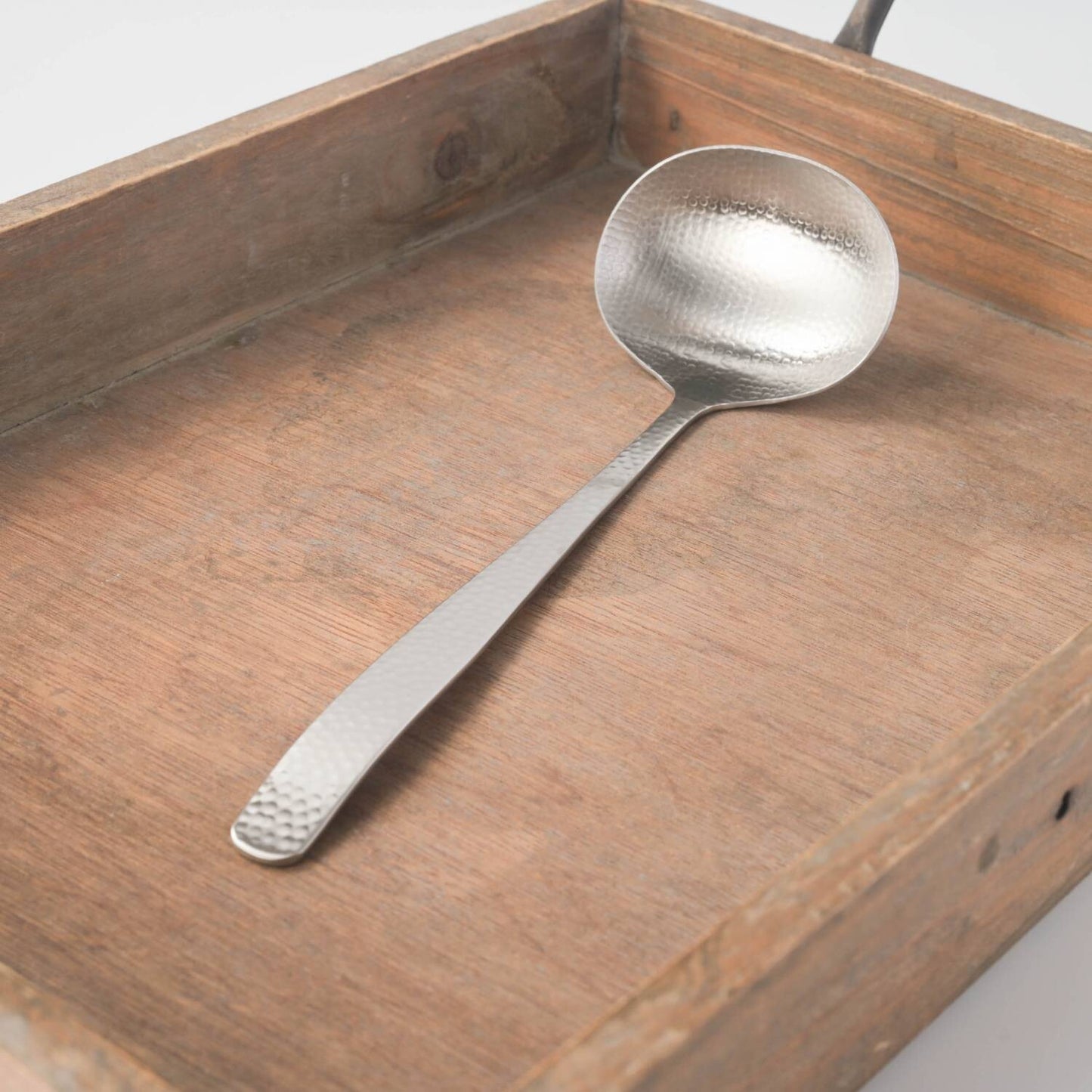 Nagomi Hammered Finish Medium Ladle 21cm
