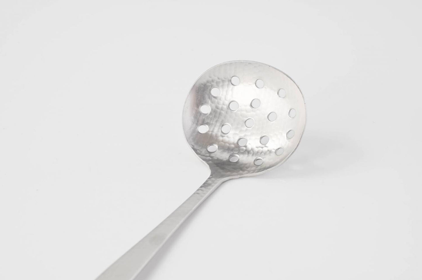 Nagomi Hammered Finish Medium Slotted Ladle 21cm