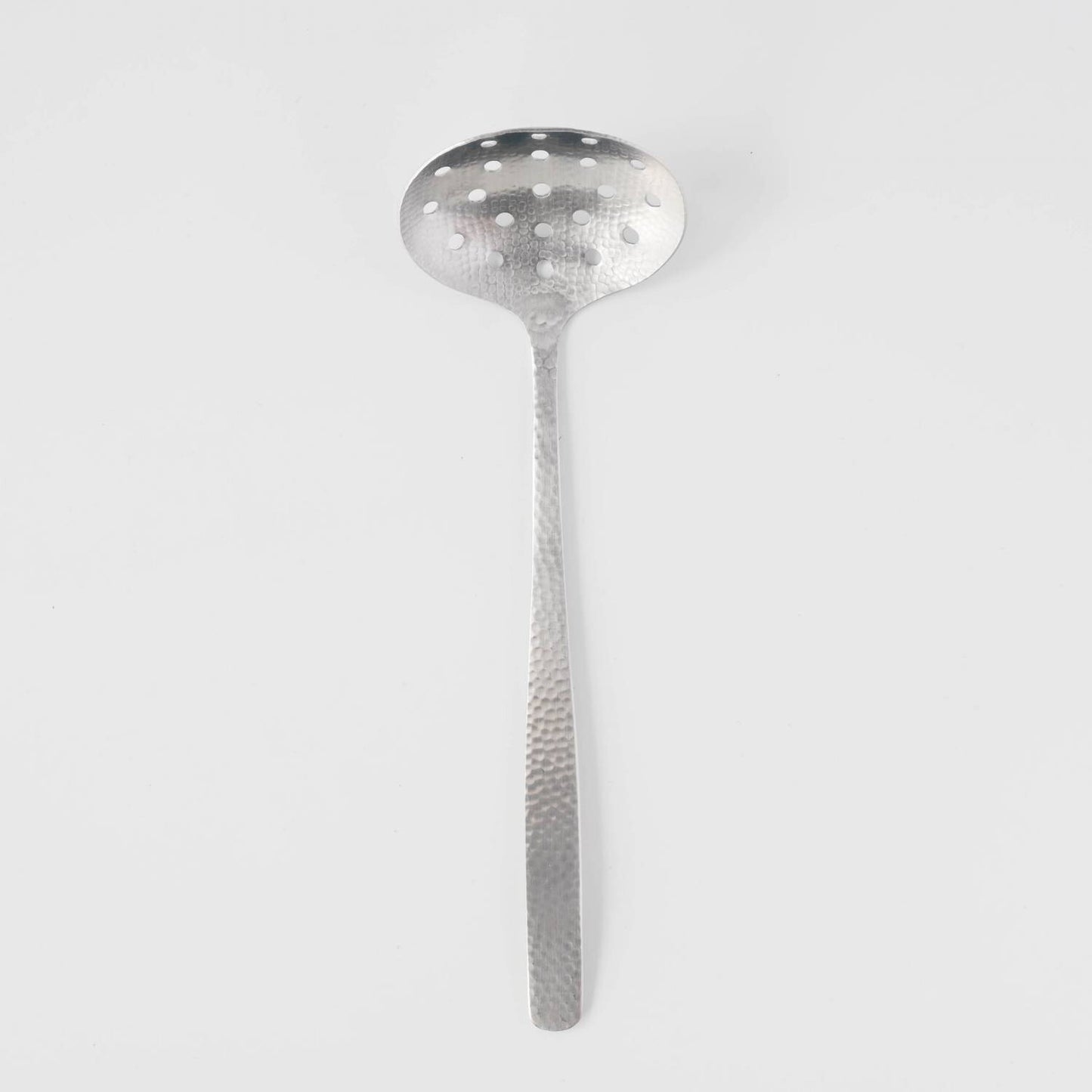 Nagomi Hammered Finish Medium Slotted Ladle 21cm