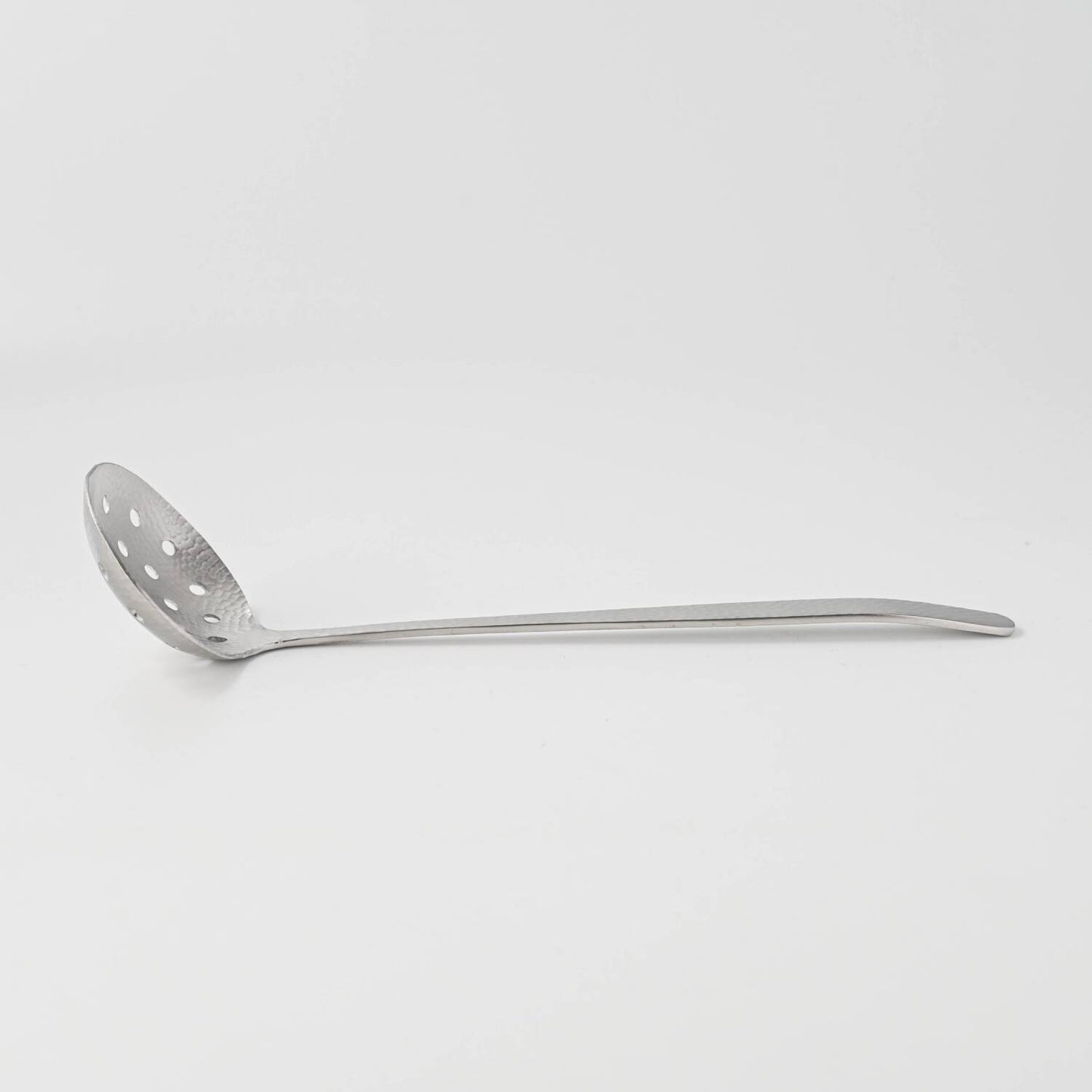 Nagomi Hammered Finish Medium Slotted Ladle 21cm