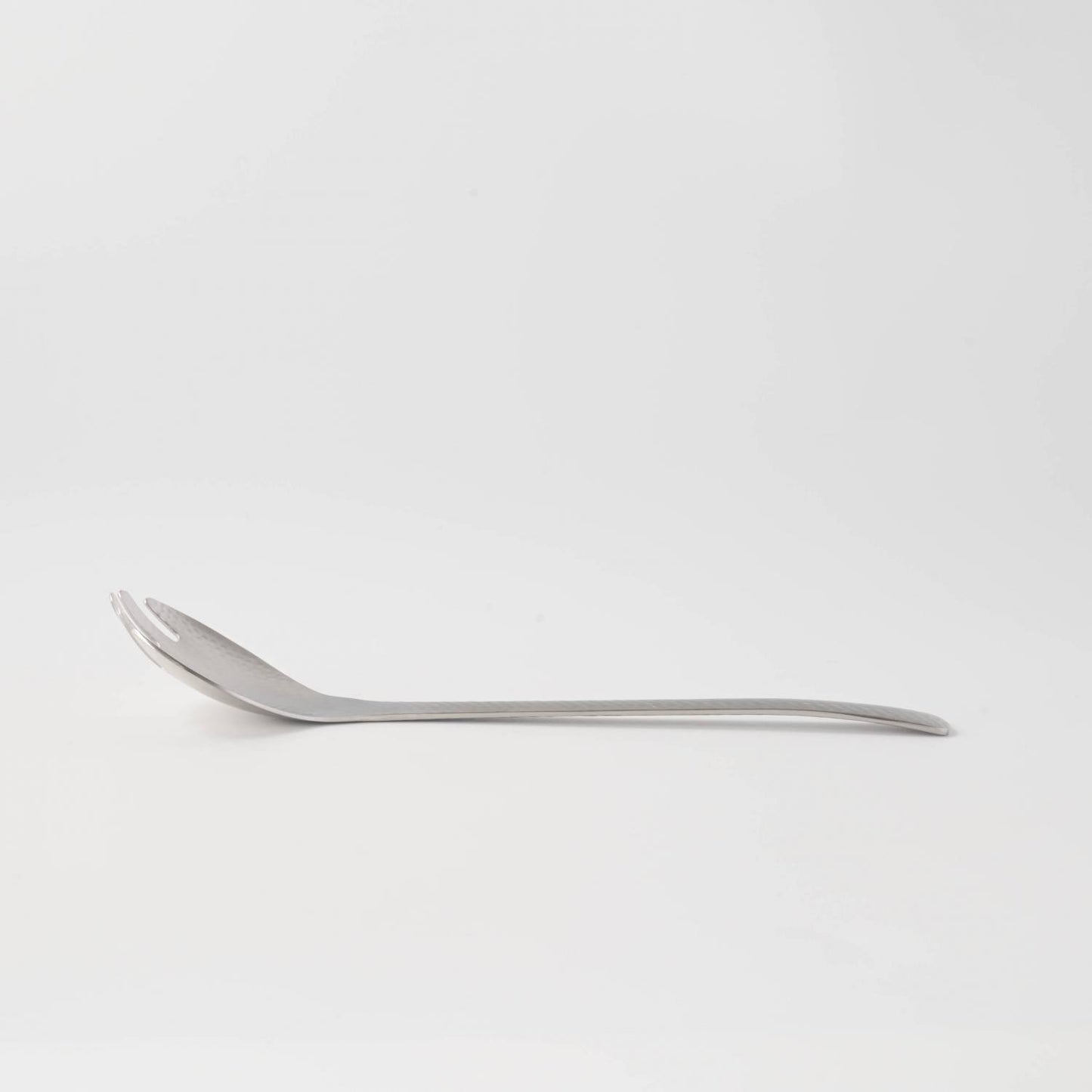 Nagomi Hammered Finish Round Serving Fork 21cm