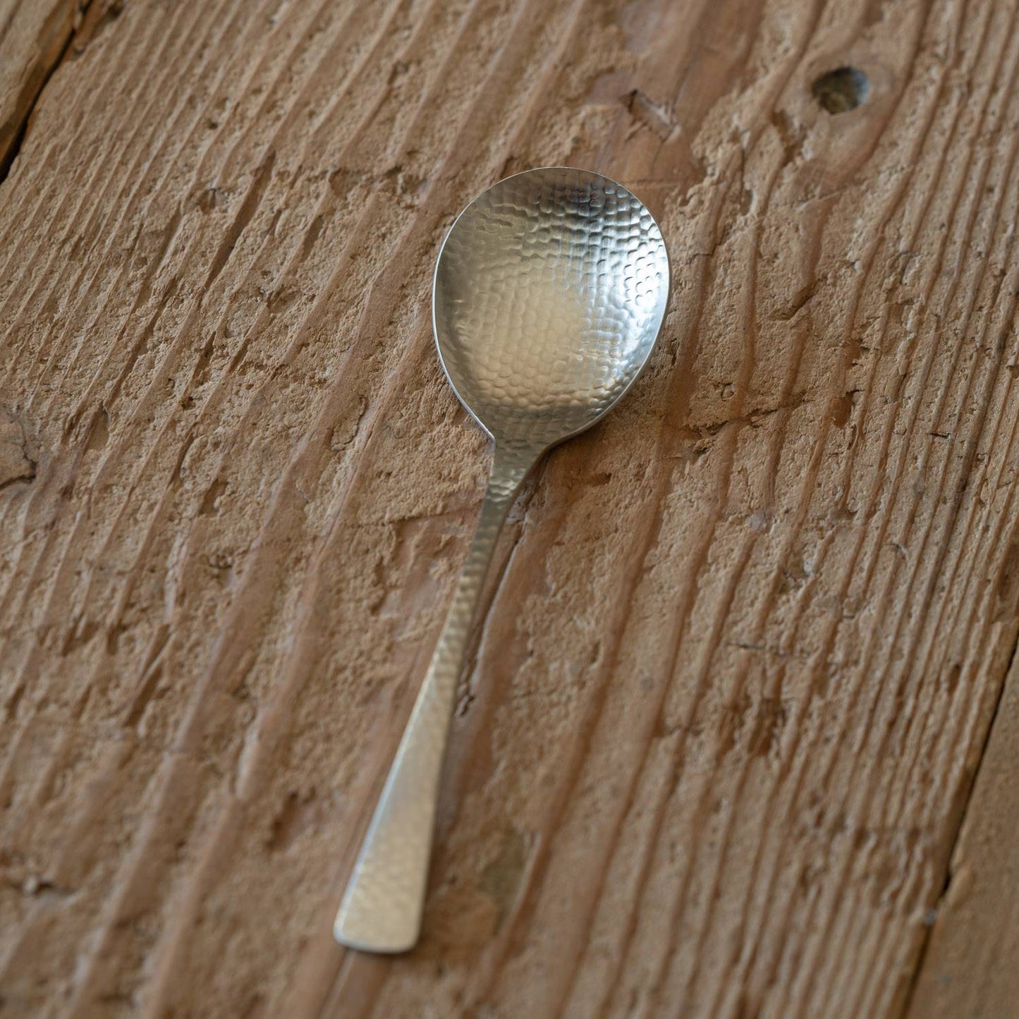 Nagomi Hammered Soup Spoon 15cm
