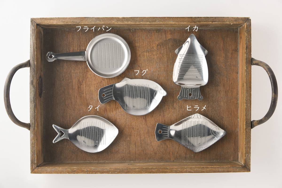 Nagomi Sea Creatures Mini Grater - Flounder