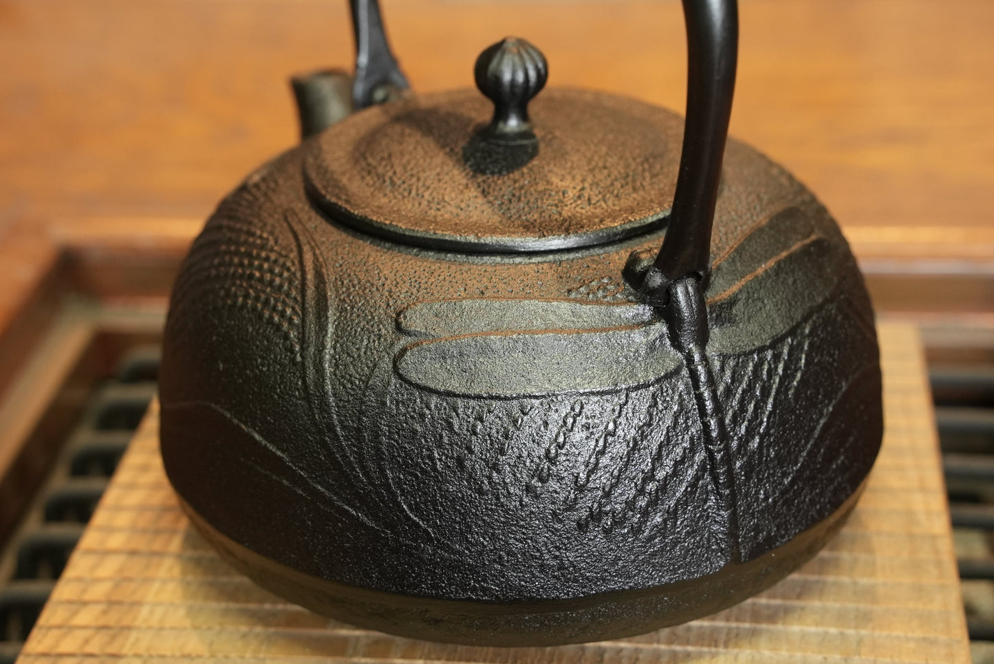 Nambu Cast Iron Dragonfly Kettle 1200ml