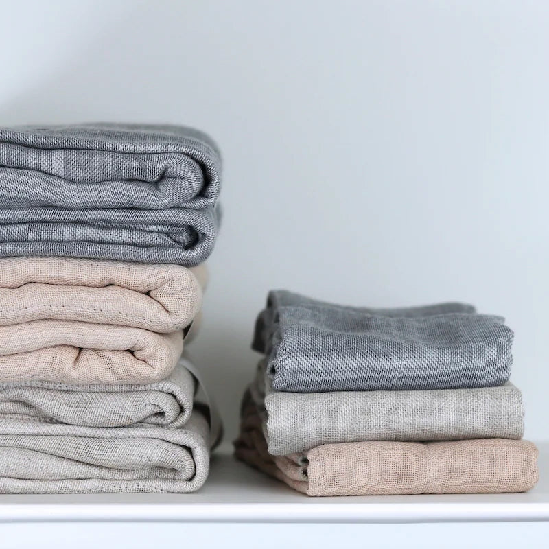 Natural Bath Towel - Binchotan Charcoal