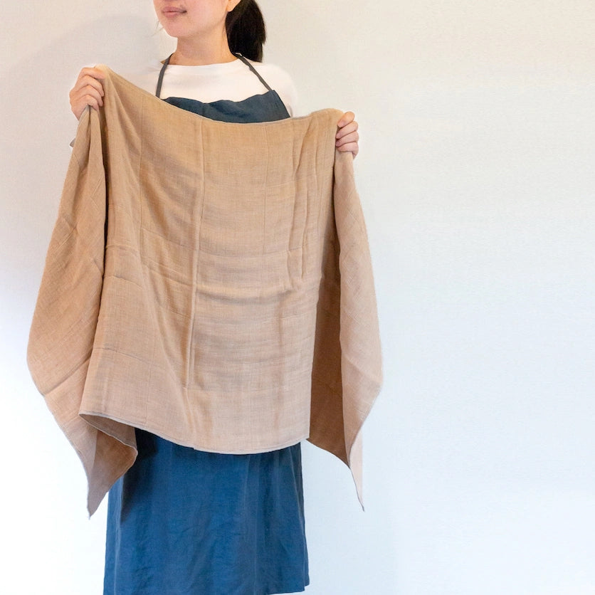 Natural Bath Towel - Binchotan Charcoal