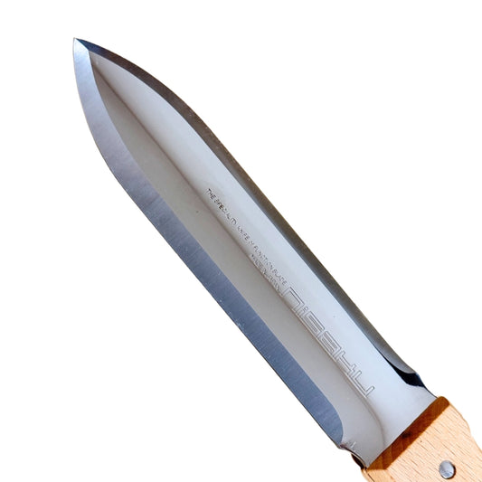 Nisaku Hori Hori with Leather Sheath