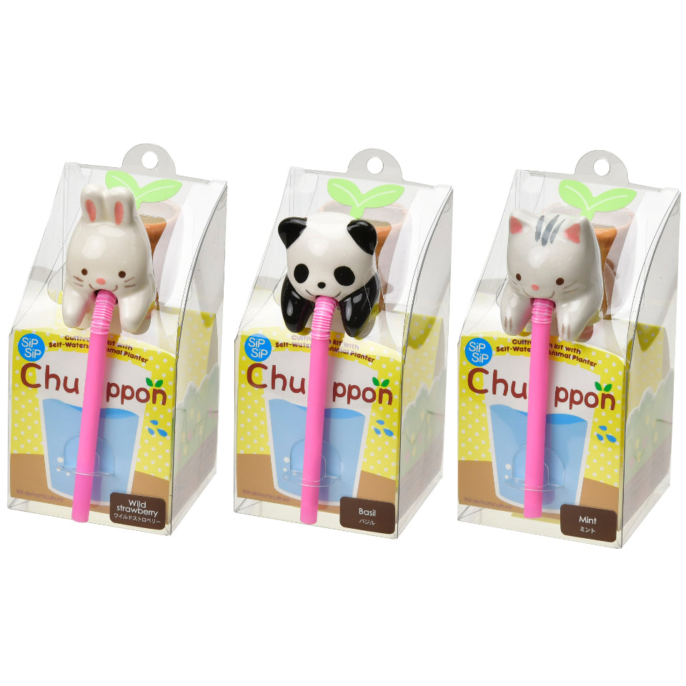 Noted Chuppon Plant Growing Kit - Bunny (Wild Strawberry)