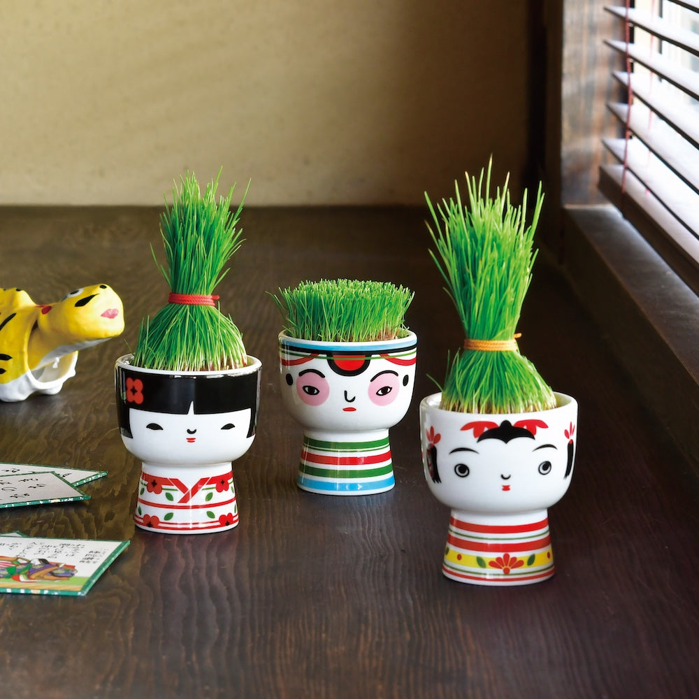 Noted Kokeshi Dolls Plant Growing Kit - Ochobo Doll