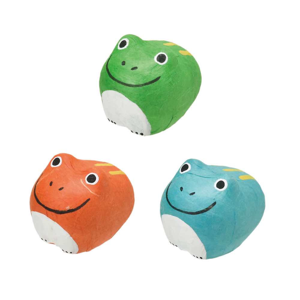 Noted Poem + Plant Haiku Seed Paper Token - Orange Frog