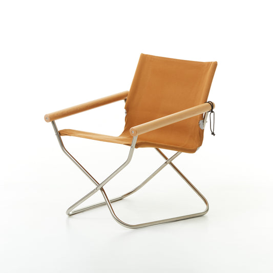 Nychair X 80 Japanese Folding Lounge Chair - Natural Camel