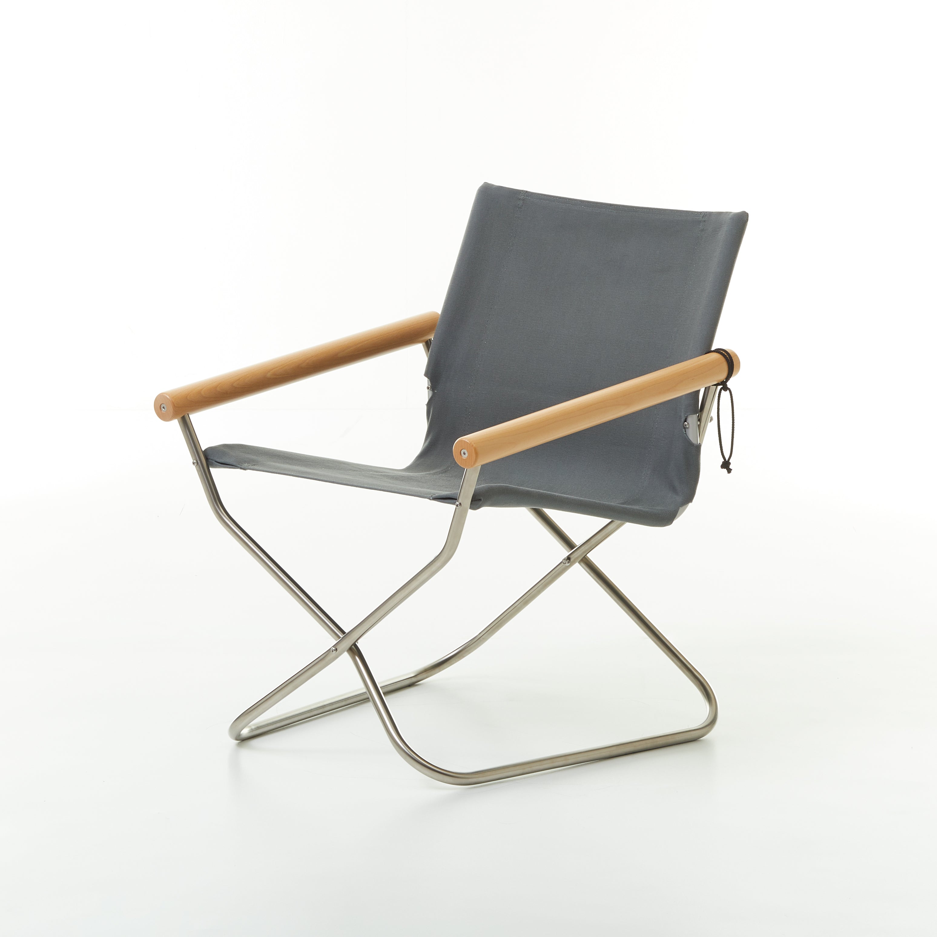 Nychair X 80 Japanese Folding Lounge Chair - Natural Grey – Made