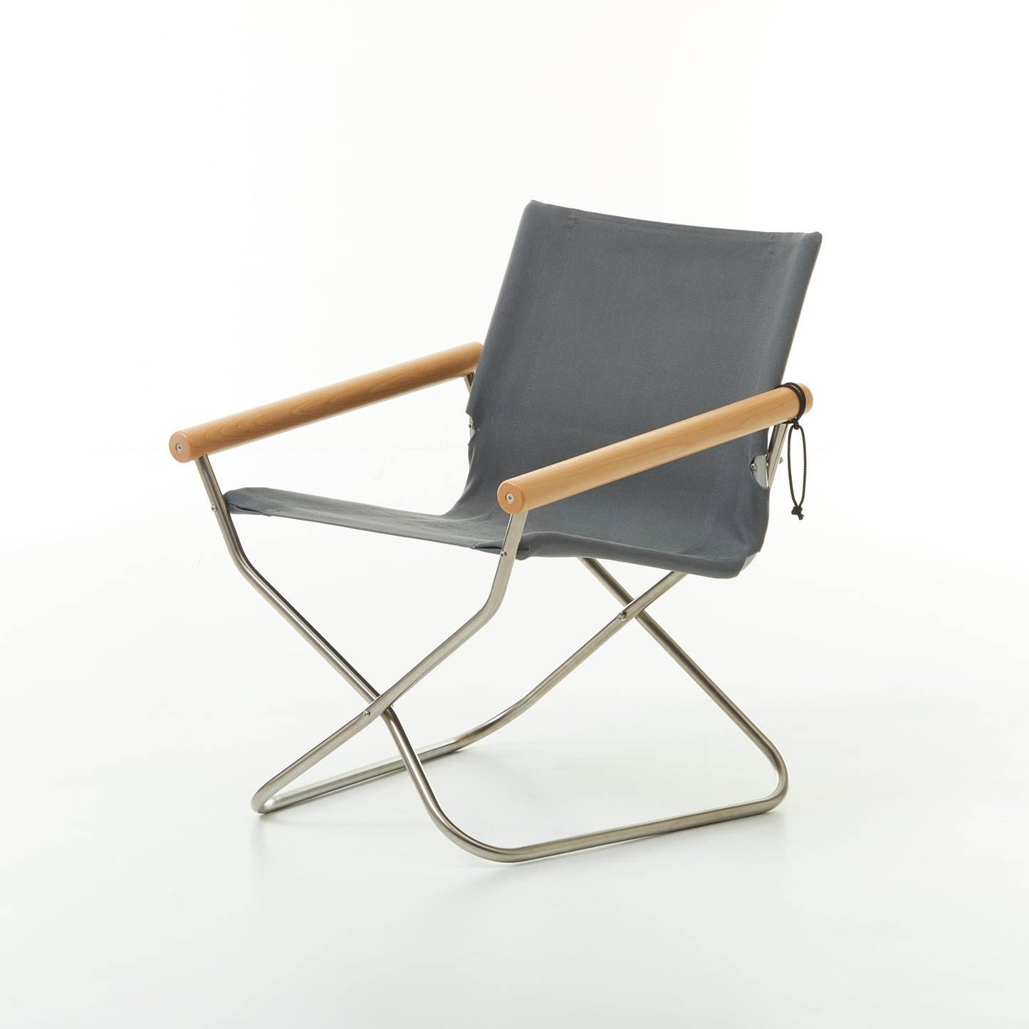 Nychair X 80 Japanese Folding Lounge Chair - Natural Grey