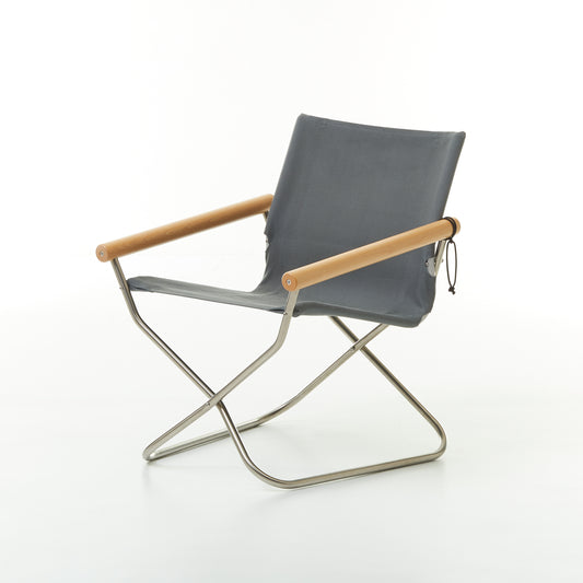 Nychair X 80 Japanese Folding Lounge Chair - Natural Grey