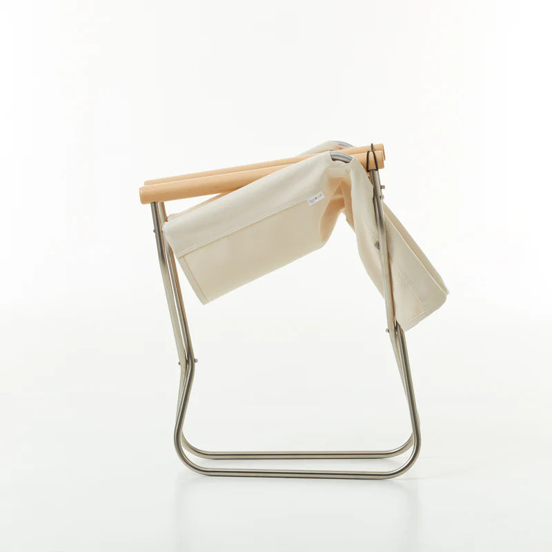 Nychair X 80 Japanese Folding Lounge Chair - Natural White