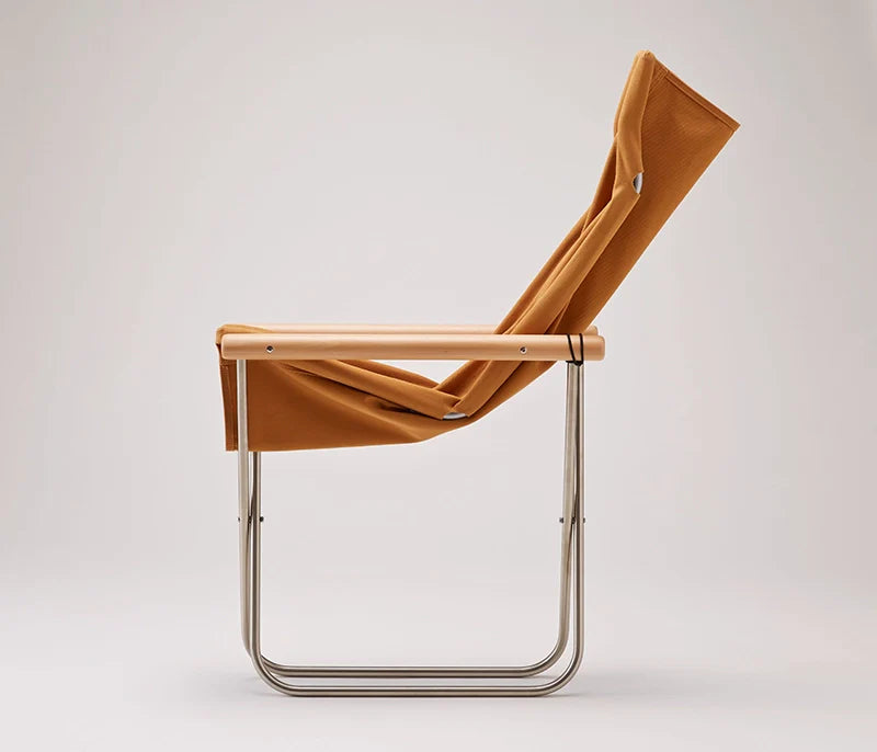 Nychair X Japanese Folding Lounge Chair - Natural Camel