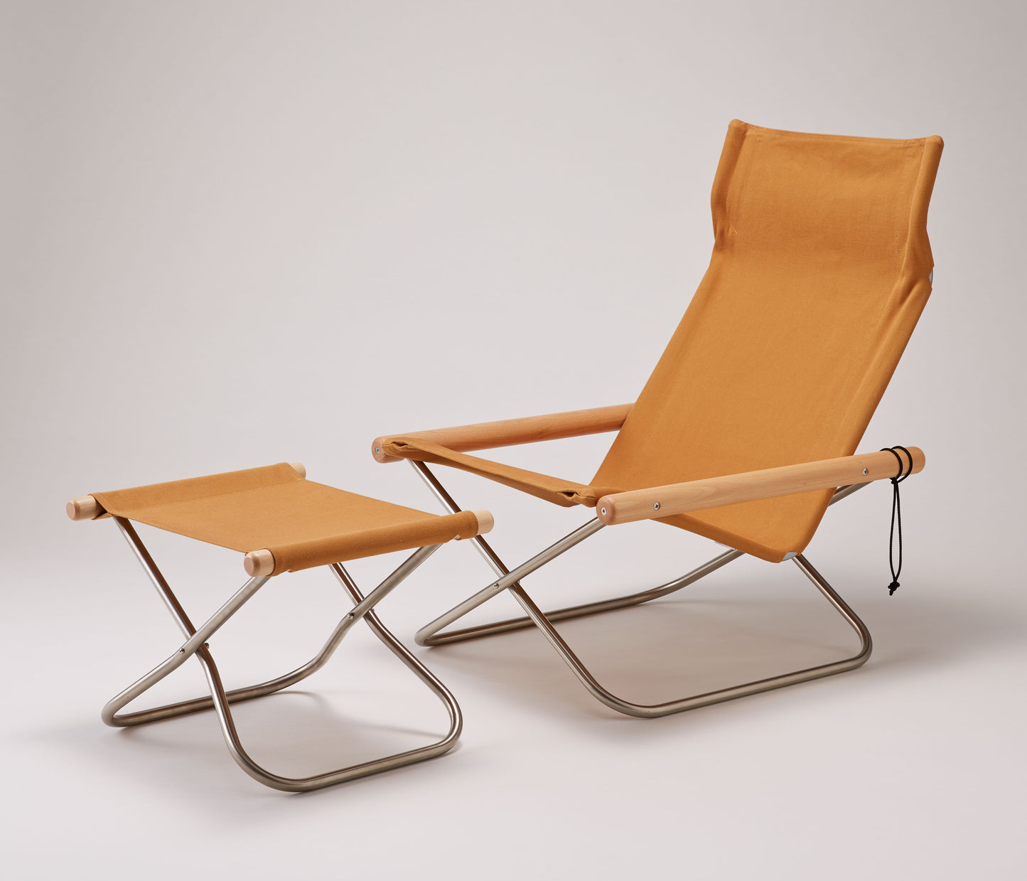 Nychair X Japanese Ottoman - Natural Camel