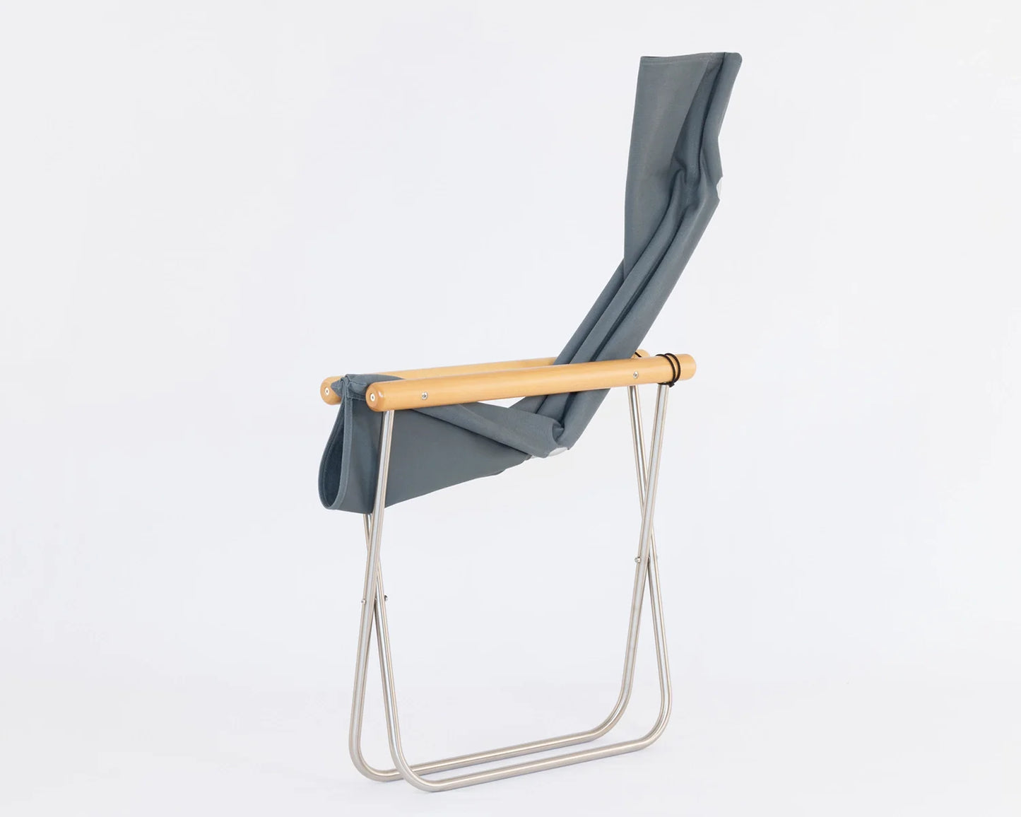 Nychair X Japanese Folding Lounge Chair - Natural Grey