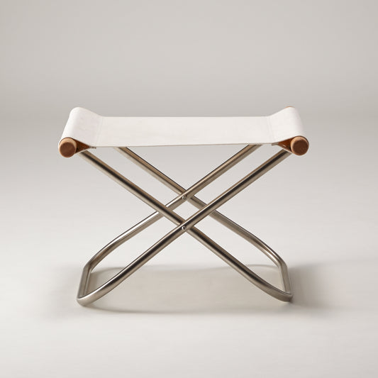 Nychair X Japanese Ottoman - Natural White