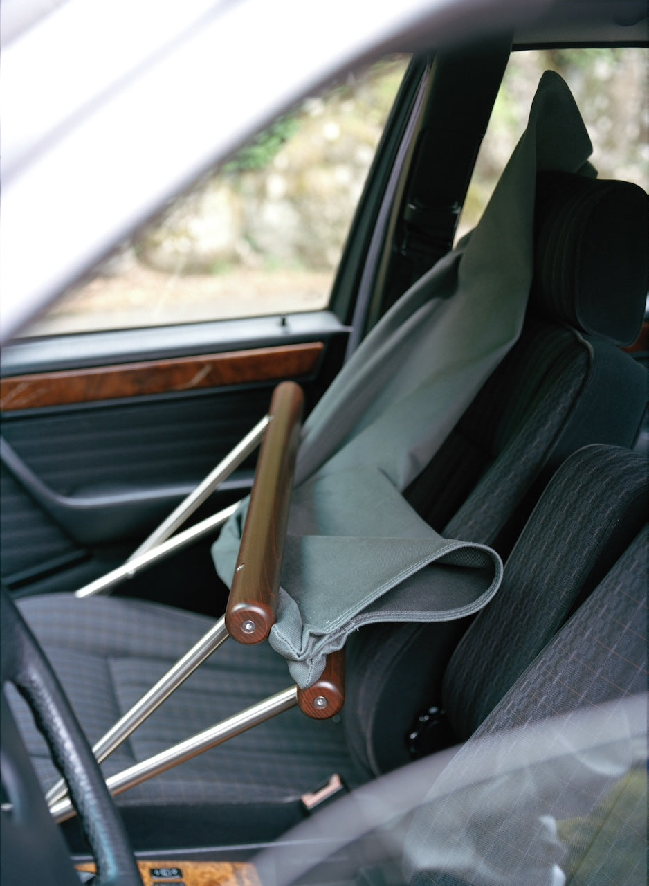 Nychair X Japanese Folding Lounge Chair - Natural Grey