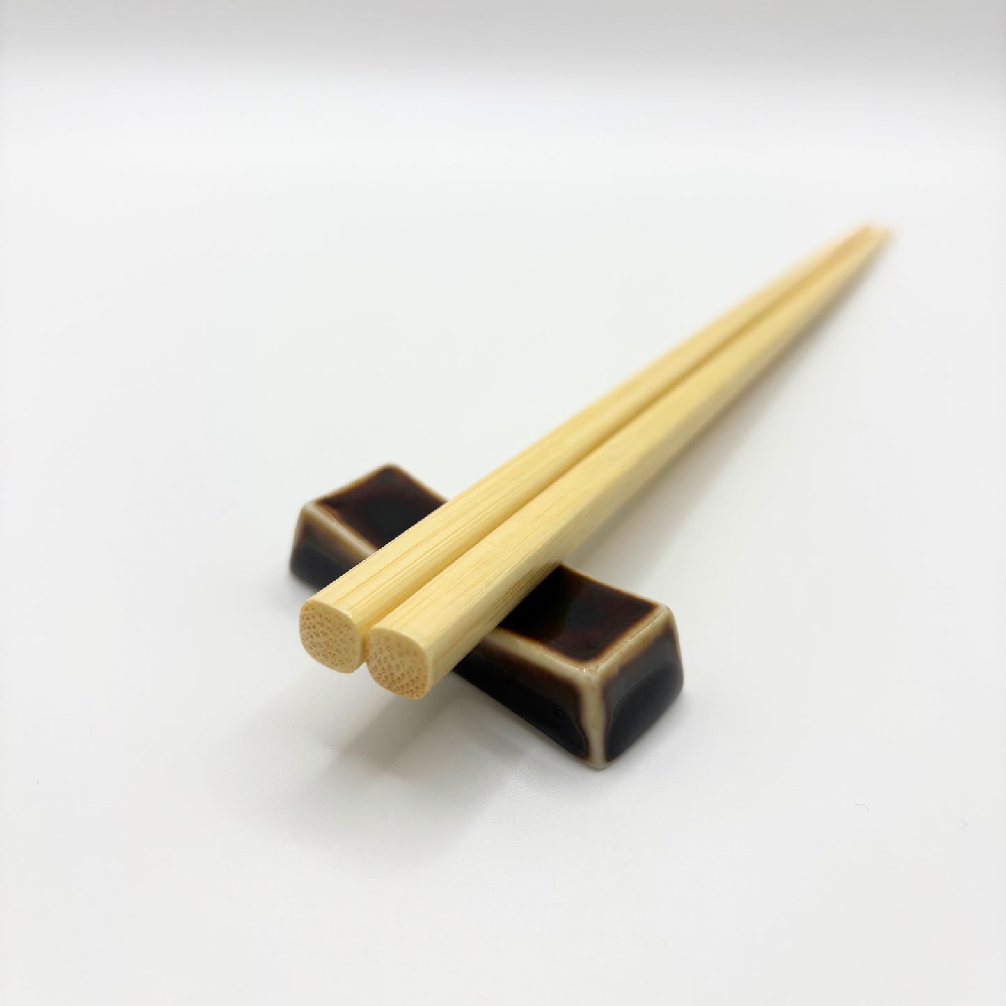 Ohashi Japanese Bamboo White Chopsticks 23cm Set of 5 Pairs