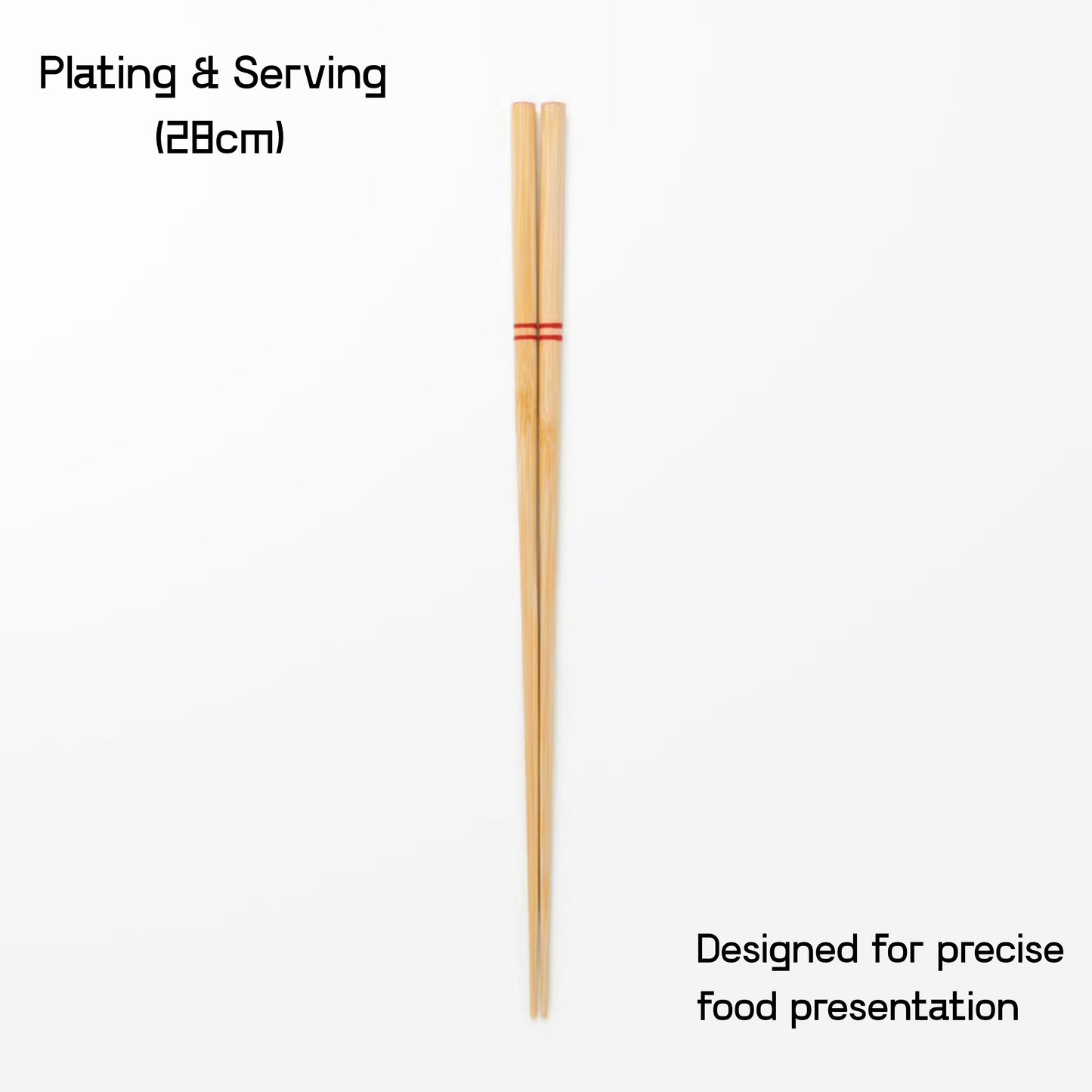 Okaeri Bamboo Cooking & Serving Chopsticks Set - 3 Pairs