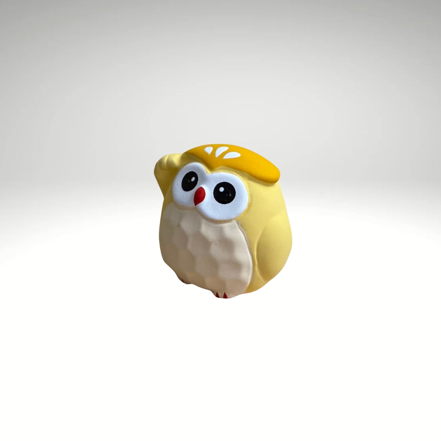 Okimono Lucky Owl - Yellow