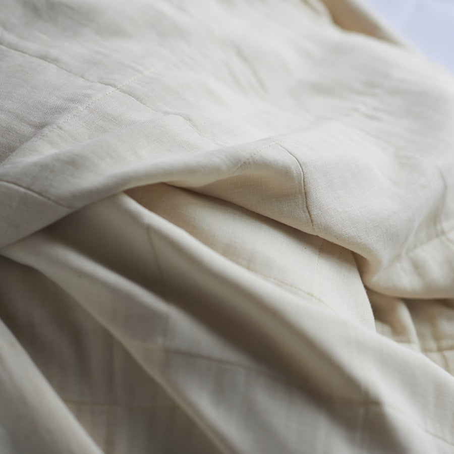 Organic Cotton Face Towel - Navy