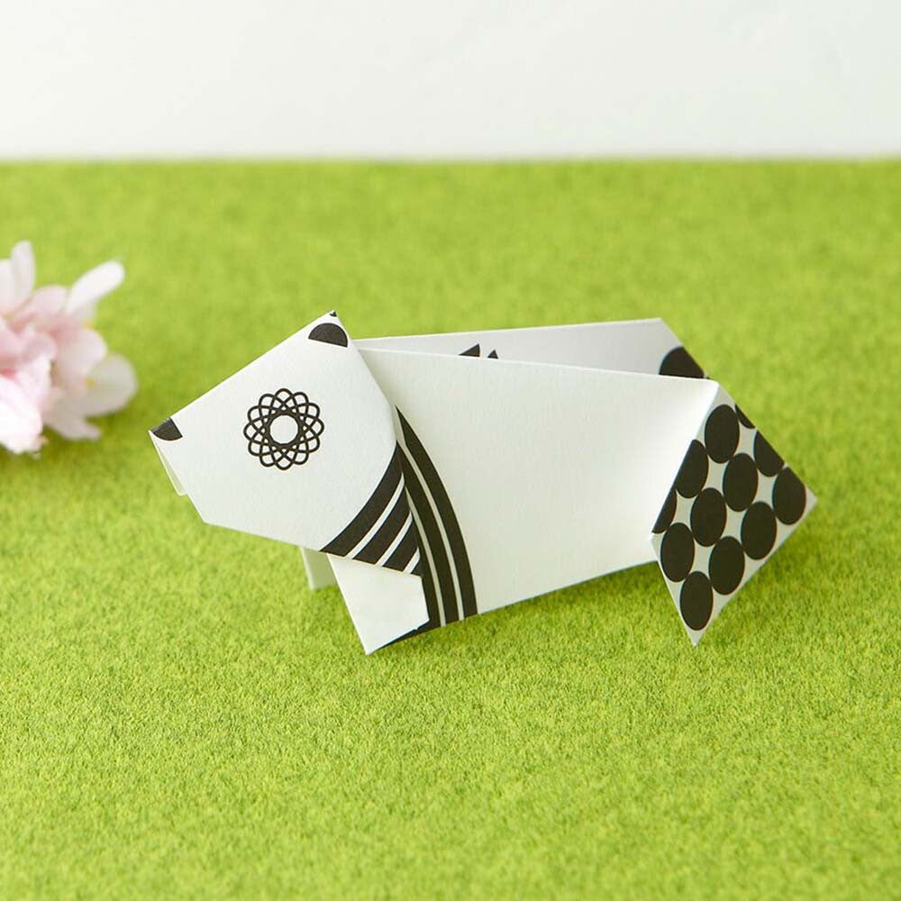 Ori-Hagaki Japanese Geometric Origami Animal Postcard Set