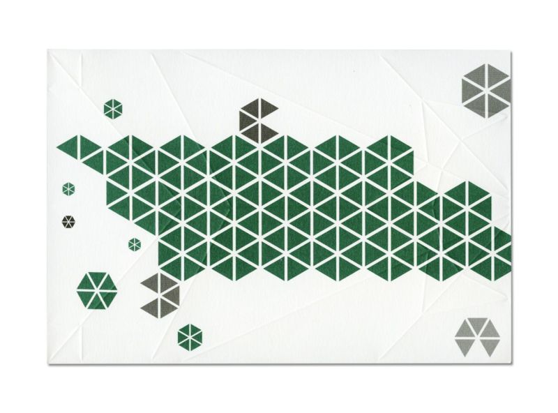 Ori-Hagaki Japanese Geometric Origami Animal Postcard Set