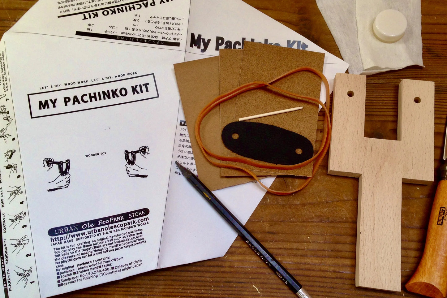 Pachinko Whittling DIY Kit Set