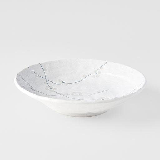 White Blossom Pasta Bowl 24cm