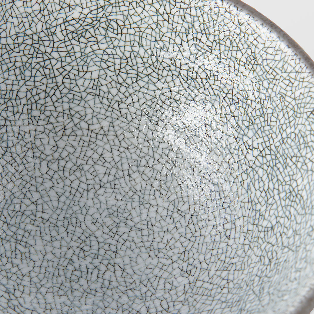 Crazed Grey Medium bowl 15cm