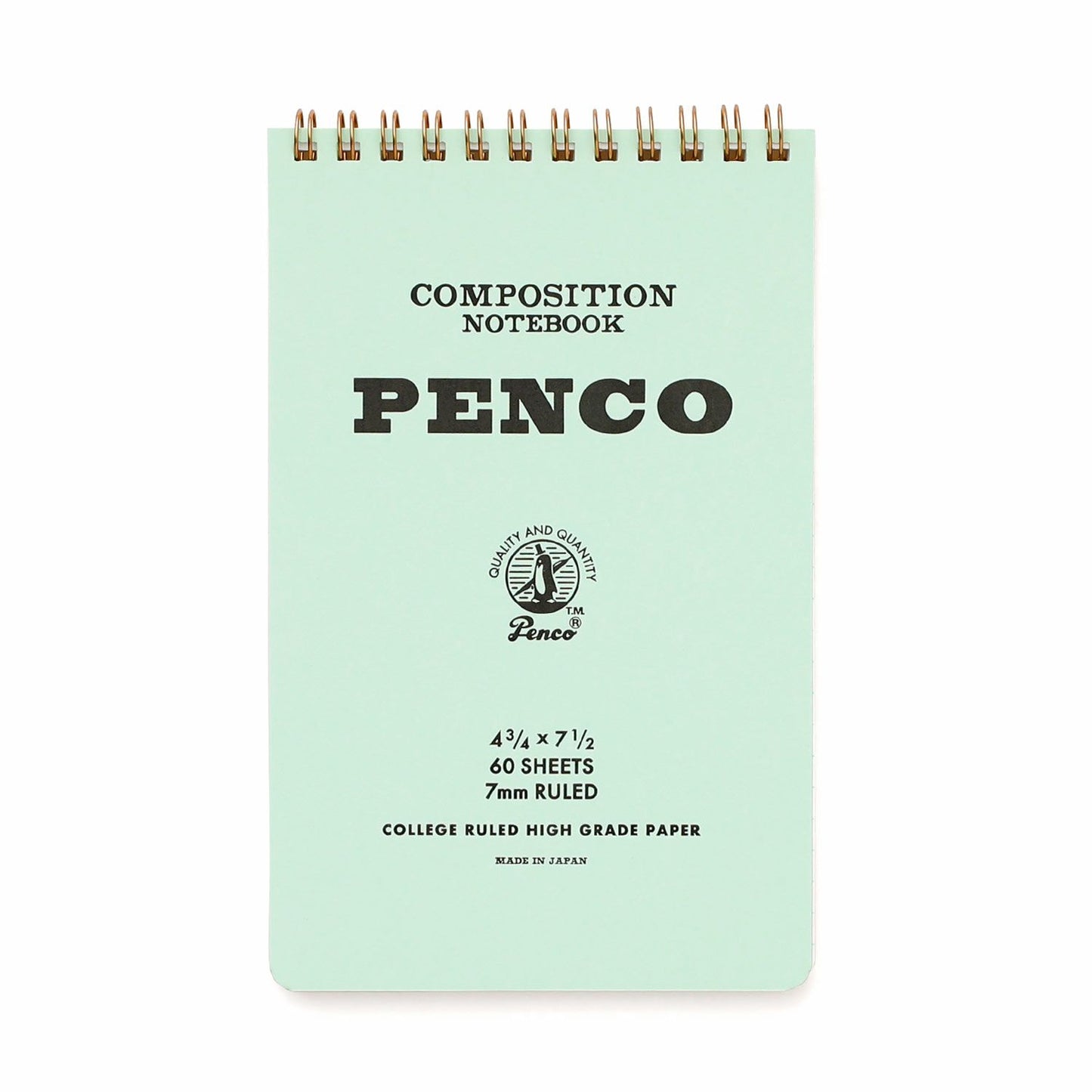 Penco Coil Lined Notepad M - Mint