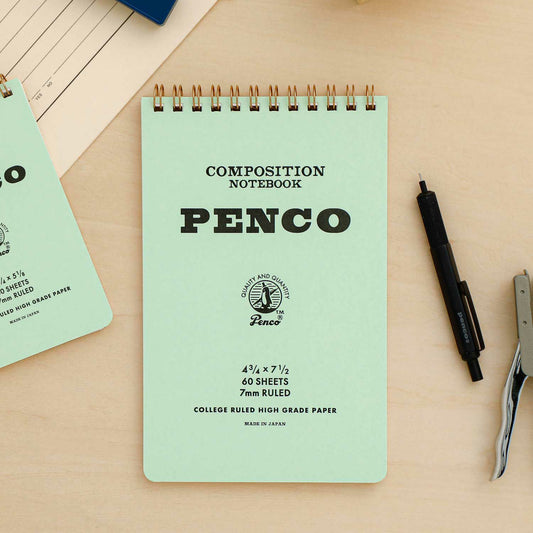 Penco Coil Lined Notepad M - Mint